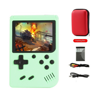 Retro ručni igrač sa zaštitom za torbu Konzola za video igre TV AV izlaz Mini prijenosna 8-bitna igraća konzola za djecu Poklon