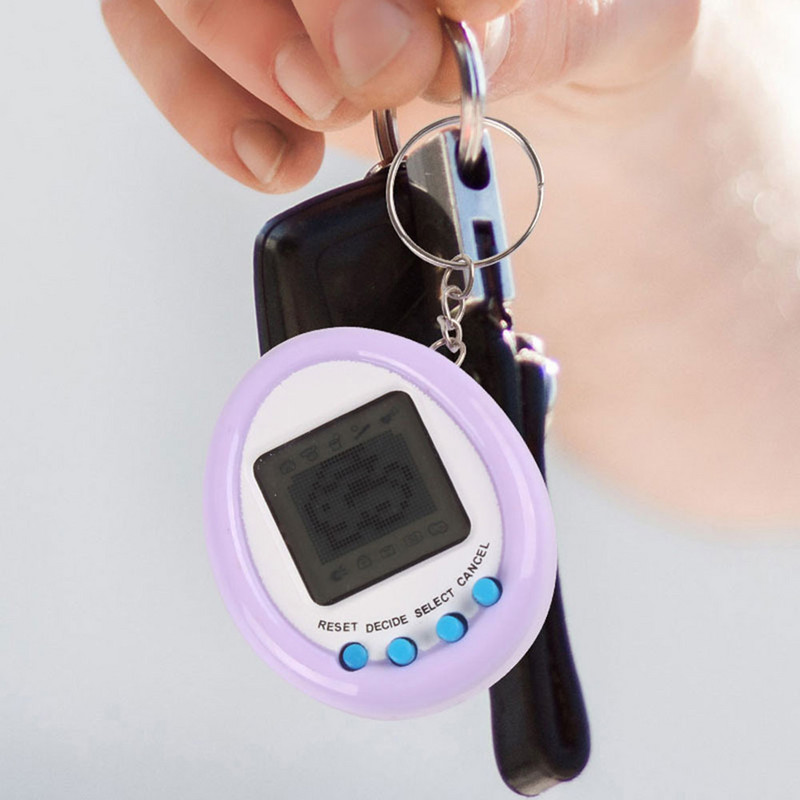 4/3/2/1 TK 90S jaoks Nostalgiline Tamagotchi elektrooniline 168 lemmikloomade mängukonsool, kaasaskantav võtmehoidja, laste mänguasi, naljakas virtuaalne kübermänguasi