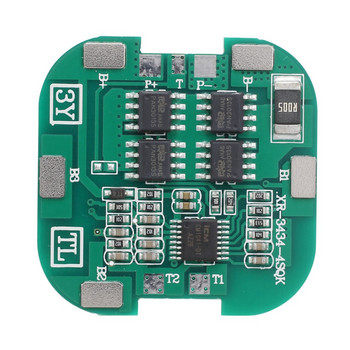 5 τεμ. 4S BMS 8A 14.8V 18650 Λιθίου Λιθίου Πλακέτα φόρτισης Τετράγωνη προστασία βραχυκυκλώματος PCB για κινητήρα τρυπανιού