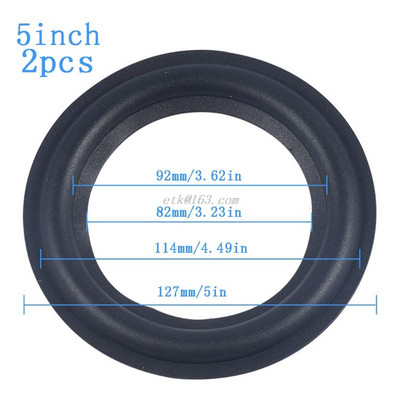4/5/6.5/8/10/12 Inch Universal High Elasticity Speaker Surround Repair Αφρός Woofer Edge Replacement Foam Rubber