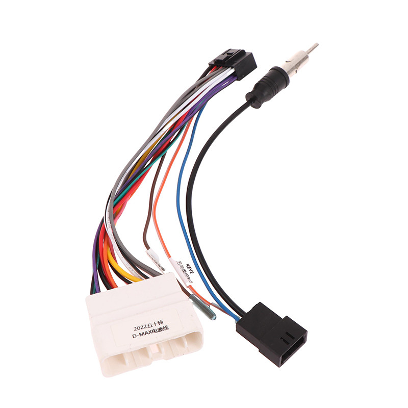 Cablu de navigație pentru mașină Android Adaptor de linie modificat 16PIN pentru accesorii pentru linia cablajului Isuzu D-Max