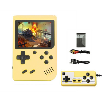 3,0-tolline LCD-ekraan Retro-videomängukonsool Sisseehitatud 400-ühes käeshoitav kaasaskantav taskuminimängija jõulukingiks