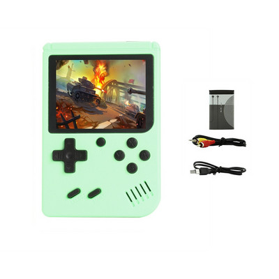 3,0-tolline LCD-ekraan Retro-videomängukonsool Sisseehitatud 400-ühes käeshoitav kaasaskantav taskuminimängija jõulukingiks
