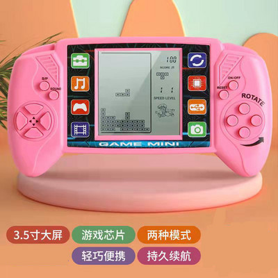 Prijenosna ručna igraća konzola BRICK GAME Ručni igrači Nostalgične edukativne igračke Pocket 4 boje Klasični poklon iz djetinjstva