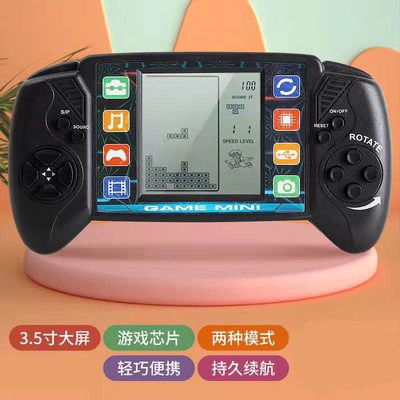 Prijenosna ručna igraća konzola BRICK GAME Ručni igrači Nostalgične edukativne igračke Pocket 4 boje Klasični poklon iz djetinjstva