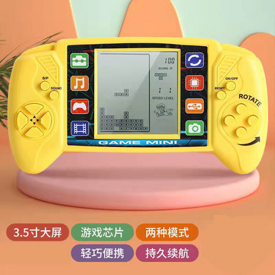 Prijenosna ručna igraća konzola BRICK GAME Ručni igrači Nostalgične edukativne igračke Pocket 4 boje Klasični poklon iz djetinjstva