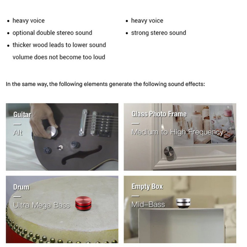 Zvučnik za koštanu vodljivost Bežični mini stereo zvuk Kreativni prijenosni kompatibilni zvučnici za koštanu vodljivost