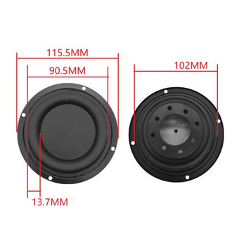 Bass Radiator Speaker Diaphragm Auxiliary Strengthen Bass Vibration Membrane Passive Radiator for Woofer Speaker DIY