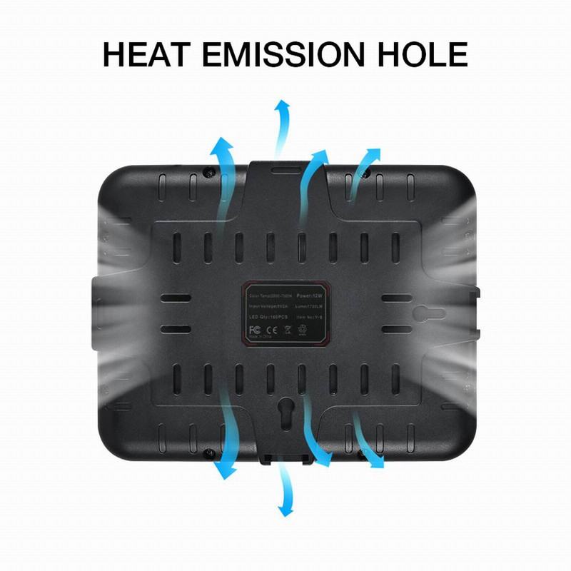 12-tolline reaalajas voogesituse valguspaneel 360° pöörleva kuulpeaga Professionaalne täitevalguslamp LED-fotograafia valgustus 2800–7000K