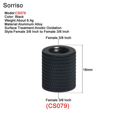 Завинтете женски 1/4 инча до 1/4" 3/8" M4 M5 M6 M8 M10 адаптер за монтиране за фотоапарат DSLR Live Flash статив Monpod Скоба Стойка за осветление