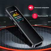 HD skaitmeninis įrašymo įrenginys Du mikrofonai Išmanusis triukšmo mažinimas Diktofonas MP3 grotuvas Interviu Konferencijos įrašymo įrenginys Diktofonas