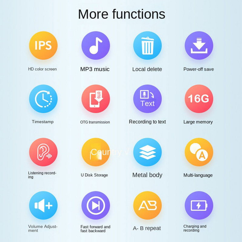 HD skaitmeninis įrašymo įrenginys Du mikrofonai Išmanusis triukšmo mažinimas Diktofonas MP3 grotuvas Interviu Konferencijos įrašymo įrenginys Diktofonas