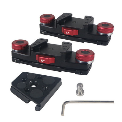 Алуминиева скоба за каишка за раница с бързо освобождаване Универсална за Arca Swiss Slot DSLR фотоапарат Фотография за аксесоари Sony Nikon