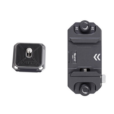 Алуминиева скоба за каишка за раница с бързо освобождаване Универсална за Arca Swiss Slot DSLR фотоапарат Фотография за аксесоари Sony Nikon