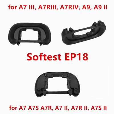 Minkštas / kietas vaizdo ieškiklis Eye Cup okuliaras pakeis FDA EP16 EP18 EP19, skirtą Sony A1 A7 A7S A7R II III IV V A9 A7M4 A7RIV A7RM5