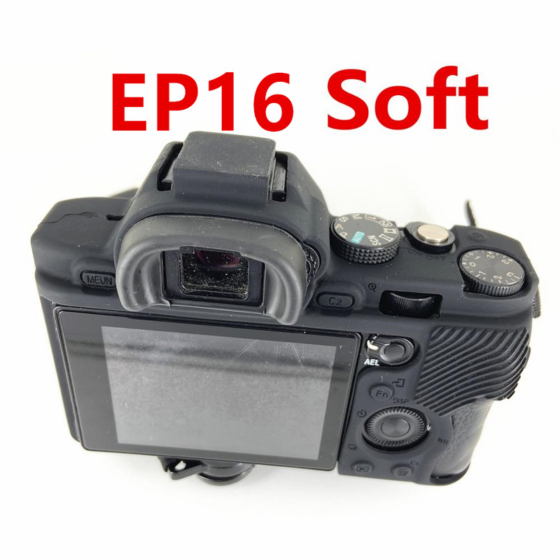 Мек / твърд визьор Eyecup Eye Cup Eyepiece заменя FDA EP16 EP18 EP19 за Sony A1 A7 A7S A7R II III IV V A9 A7M4 A7RIV A7RM5