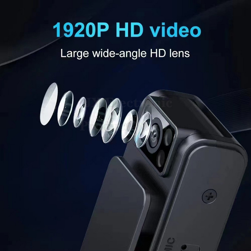 Nauja mini Wifi kamera, maža vaizdo kameros įrašymo priemonė, nešiojama mikro kišeninė naktinio matymo kamera, įrašanti kūno kamera, magnetinė kamera 400 mAh