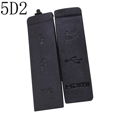 Долен капак на USB гумена врата за камера Canon 400D 450D 500D 550D 600D 700D 650D 40D 60D 70D 50D 5D 6D 7D 5D2 5D3 600D 5D3 5D4