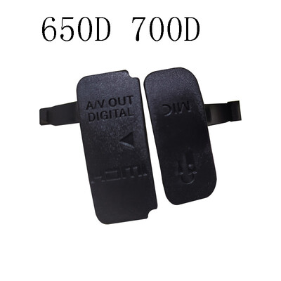 Долен капак на USB гумена врата за камера Canon 400D 450D 500D 550D 600D 700D 650D 40D 60D 70D 50D 5D 6D 7D 5D2 5D3 600D 5D3 5D4
