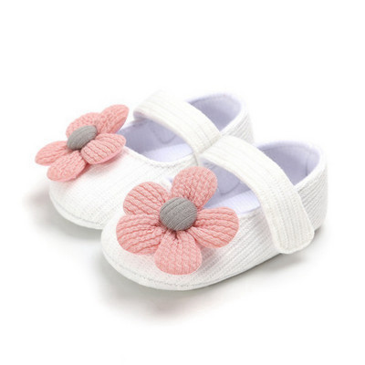 Baywell Spring Baby Girl Batai Princess 1 metų laisvalaikio neslystantys lanko sportbačiai rudeniniai kūdikiai minkštu padu pirmieji vaikštynės 0–18 mėn.