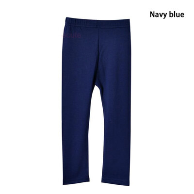 Панталони за момичета Мек еластичен модален памучен детски клин Бонбонени цветни тесни панталони за момичета Панталони Едноцветни детски панталони 2-13 г.