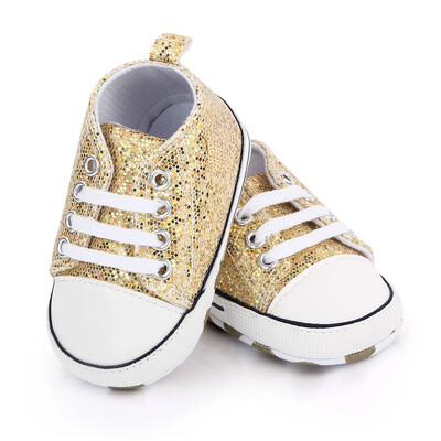 Печатни платнени бебешки спортни маратонки за новородени бебета Момчета Момичета Първи обувки за прохождане Бебешки обувки с мека подметка за бебета