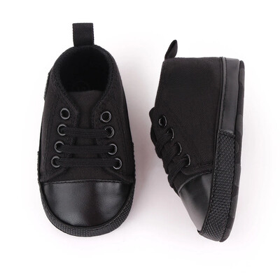 Печатни платнени бебешки спортни маратонки за новородени бебета Момчета Момичета Първи обувки за прохождане Бебешки обувки с мека подметка за бебета