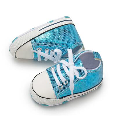 Печатни платнени бебешки спортни маратонки за новородени бебета Момчета Момичета Първи обувки за прохождане Бебешки обувки с мека подметка за бебета