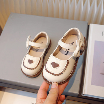 Δερμάτινα παπούτσια για κορίτσια Βρετανίας στυλ που ταιριάζουν με δαντέλα Παιδικά καθημερινά παπούτσια Φιόγκος 2023 Απλά αντιολισθητικά παιδικά παπούτσια Drop Shipping PU