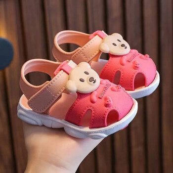 Unisex Σανδάλια για κοριτσάκια για μωρά 2023 Summer Beach Toddler Close Toed Shoes Newborn Infant First Walkers Αναπνεύσιμα σανδάλια για μωρό