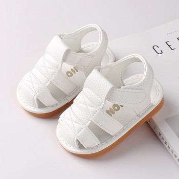 Βρεφικά σανδάλια Νέα βρεφικά παπούτσια για κοριτσάκια για μωρά για νήπια Flats καλοκαιρινή μαλακή σόλα από καουτσούκ Παπούτσια κούνιας First Walker 0-18 μηνών