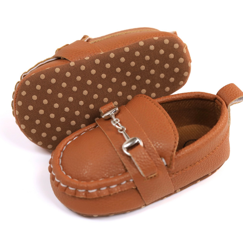 Ежедневни едноцветни ниски мокасини с едноцветни обувки за бебета, леки, удобни неплъзгащи се плоски обувки за закрито и открито, S