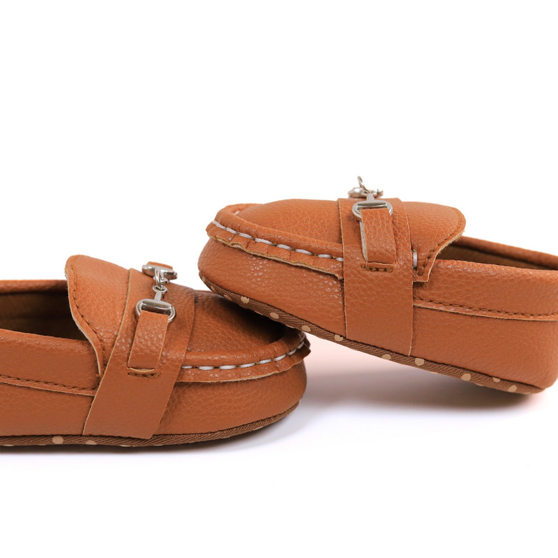 Ежедневни едноцветни ниски мокасини с едноцветни обувки за бебета, леки, удобни неплъзгащи се плоски обувки за закрито и открито, S