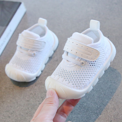 Летни обувки за малко дете, момчета, момичета, първи проходилки, мрежести обувки, дишащи нехлъзгащи се меки дъна, детски обувки за бебе, момче и момиче