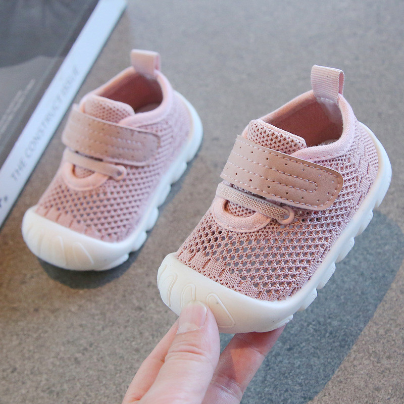 Летни обувки за малко дете, момчета, момичета, първи проходилки, мрежести обувки, дишащи нехлъзгащи се меки дъна, детски обувки за бебе, момче и момиче