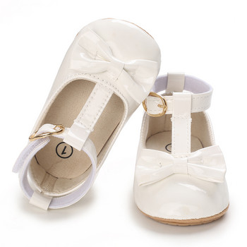 Νεογέννητα Αντιολισθητικά Παπούτσια Βρεφικά Κοριτσίστικα Πρωτόχρωμα Παπούτσια για Περπάτημα με φιόγκο