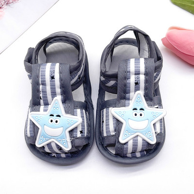 Унисекс бебешки детски сандали 2022 летни новородени карикатурни карирани обувки на открито Ежедневни обувки за малки деца Бебешки момичета Момчета Обувки Prewalkers