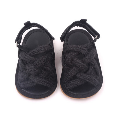 Бебешки обувки за момичета с меко дъно с панделка, нехлъзгащи се предходни обувки за момичета, бебешки сандали, бебешки сандали за новородени обувки zapatos bebe