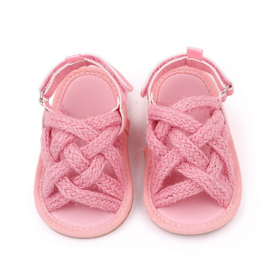 Бебешки обувки за момичета с меко дъно с панделка, нехлъзгащи се предходни обувки за момичета, бебешки сандали, бебешки сандали за новородени обувки zapatos bebe