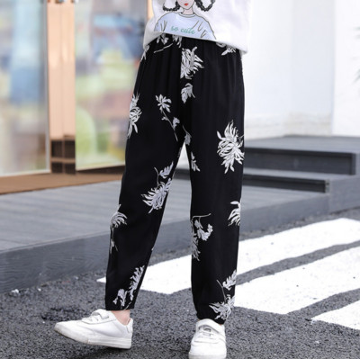 Utcai ruházat leggings lányoknak fiú bő nadrágok gyerekeknek széles szárú nadrágok gyerekeknek nyári ruhák lámpás nadrágok tiniknek leggingsek