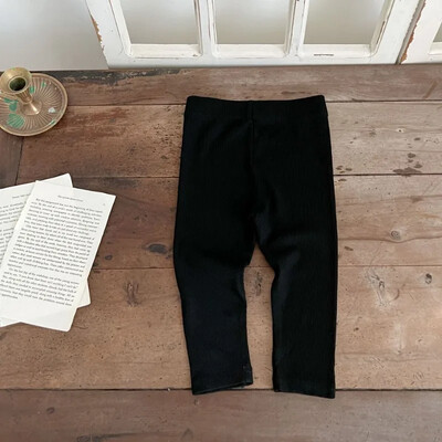 Baba Egyszerű, tömör leggings lányok csíkos vékony nadrágok gyerekek pamut rugalmasság vékony nadrágok újszülött fiú sztreccs nadrágok