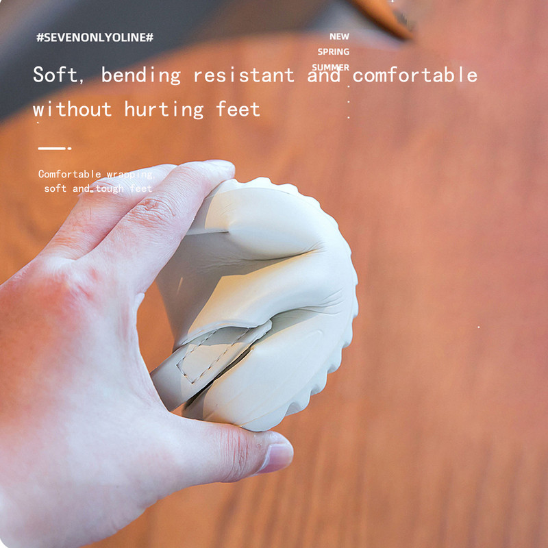 Нови бебета, малки деца, модни сандали с приплъзване, момчета, момичета, плажни летни пързалки, детски олекотени обувки за вода