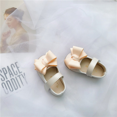 Zapatos Niña lány bőrcipők őszi baba sétacipők masni Mary Jane cipő lapos alsó Lolita cipő gyerekcipő lány ruha