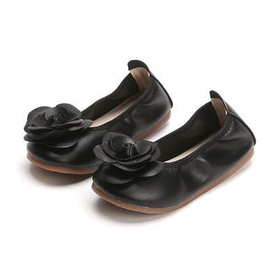 Детски кожени обувки Пролетна мода Обувки за момиченца с меко дъно Детски обувки за момичета SMG023