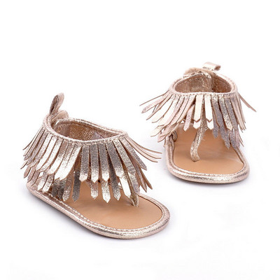 Citgeett Fashion Baby Boys Lányok Bőr Rojtos Nyári Cipők Kisgyermek Csecsemők Méretek 0-12M SS