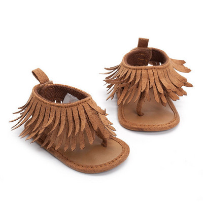 Citgeett Fashion Baby Boys Lányok Bőr Rojtos Nyári Cipők Kisgyermek Csecsemők Méretek 0-12M SS
