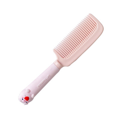 Baba hajkefe és fésű szett Gyermek hajkefe Puha nylon sörtéjű bölcsősapkák Hajkefe kisgyermekek csecsemőmasszázsához