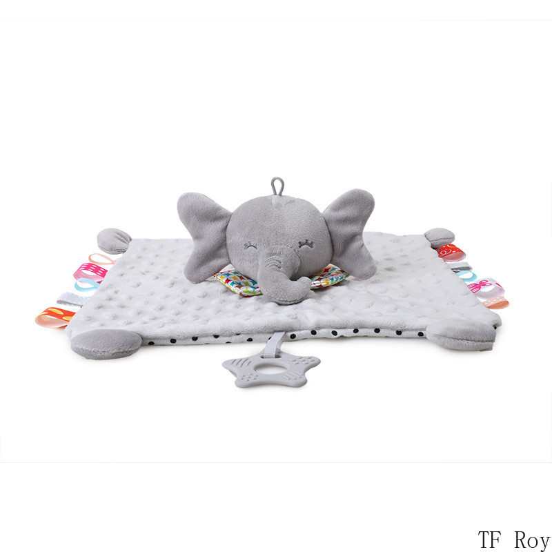 Мека плюшена завивка за новородено Бебе Спящи кукли Животни Залъгалка Хавлиена играчка Играчка за сън Залъгалка Успокояваща кърпа Одеяло Носна кърпичка