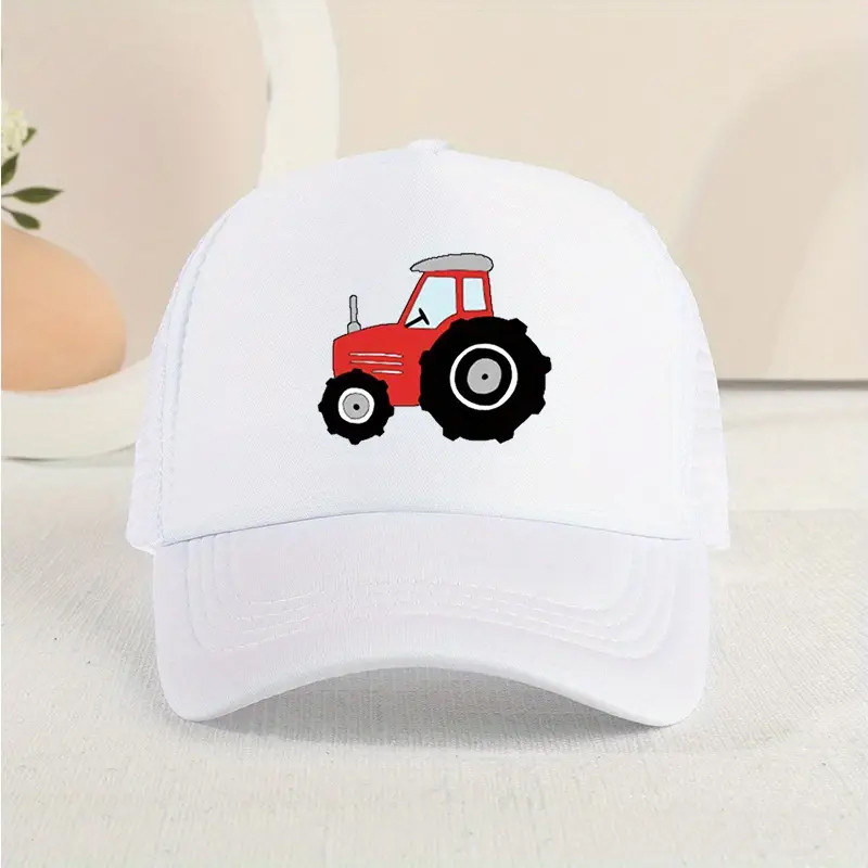 Ежедневна модна анимационна шапка с мрежести шевове Слънцезащитна дишаща шапка за почивка на открито, пътуване на момчета и момичета