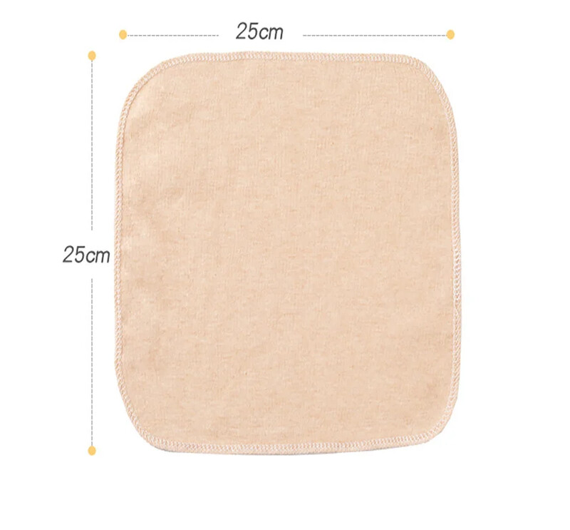 1 комплект от 5 бебешки неразпечатани органични цветни памучни малки квадратни кърпи бебешко лице за избърсване на носа за изтриване на носна кърпичка бебешка памучна кърпа за лигавене